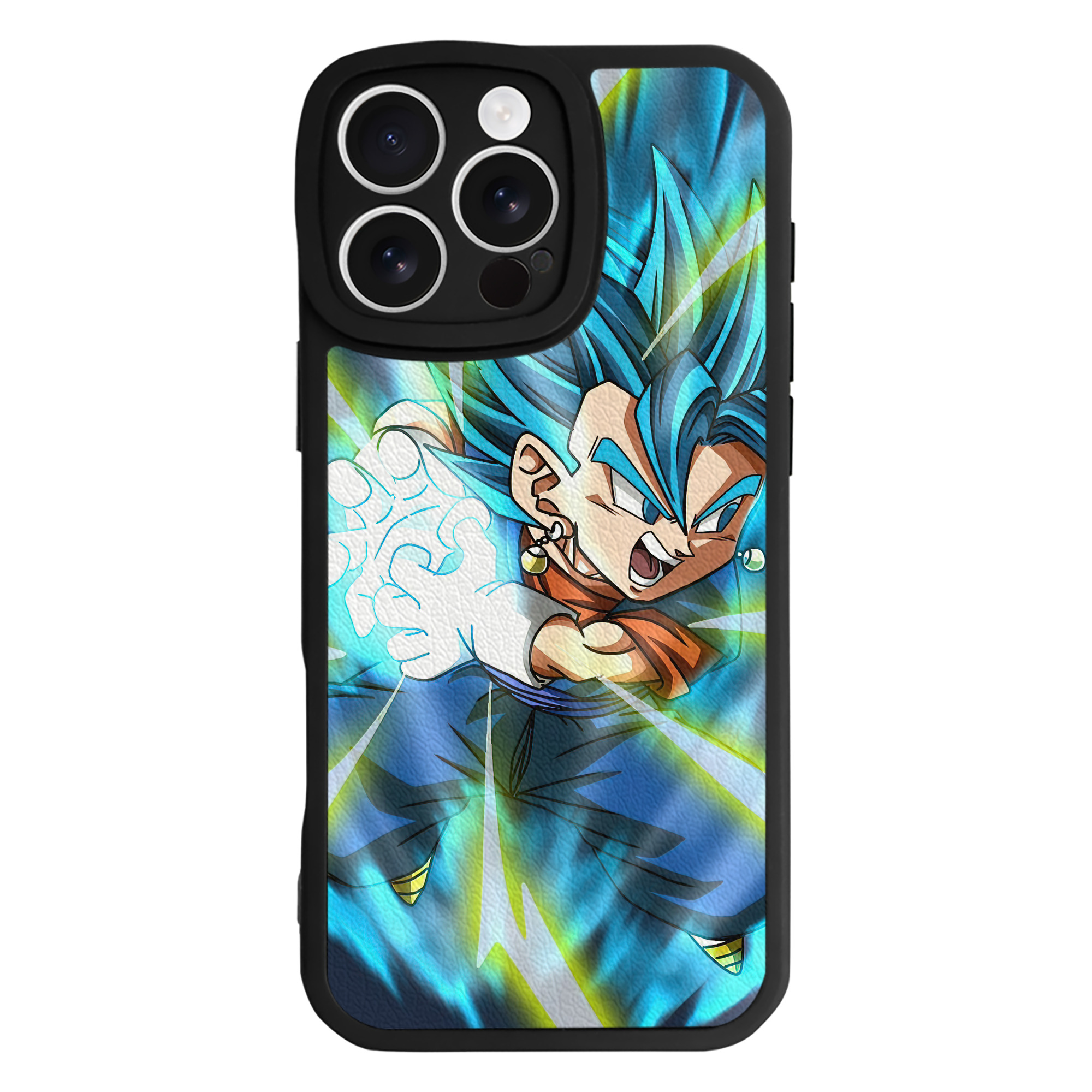 （画像用） ドラゴンボール DRAGON BALL 【iPhone 16シリーズ対応】シリコンスマホケース（レザー調） 材質：シリコン